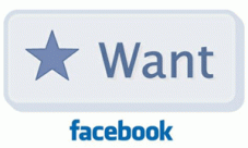 El nuevo boton de facebook: Quiero!